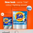 thumbnail image 4 of Tide Odour + Oxi Laundry Detergent Pacs, Original Scent, Advanced Odour + Stain Fighter, 18 Count, 4 of 18
