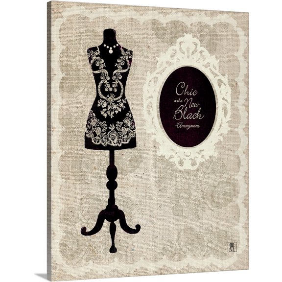 Great BIG Canvas | Studio Mousseau Premium Thick-Wrap Canvas entitled Dress Form I