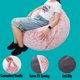thumbnail image 5 of Funda para puf Kisoy Fluffy para almacenamiento de animales de peluche, 5 of 7