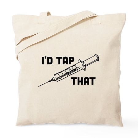 CafePress - I d Tap That Tote Bag - Unisex Canvas Tote Bag Beige 1-Piece