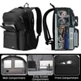 thumbnail image 2 of Mochila BIKROD School para adolescentes y niñas, hombre y mujer, 28 litros, negra, 2 of 7