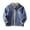 Dark Blue, variant on Uxgjfwu Kids Fleece Jacket Boys And Girls Fashion Solid Color Cute Plush Thickening Keep Warm Zipper Coat
