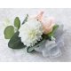 thumbnail image 4 of Nvzi piezas de flores artificiales, 7 ramas, lirio blanco de los valles, flores de seda falsas, ramo de flores para decoración del hogar, oficina, boda, fiesta, plantas de jardín, 4 of 5