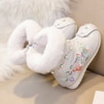 thumbnail image 3 of KaLI_store Girls Shoes Baby Toddler Girl Warm Winter Bootie Ankle Boot Shoe White,10, 3 of 5