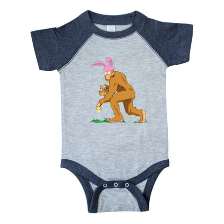 

Inktastic Bigfoot is the Easter Bunny Gift Baby Boy or Baby Girl Bodysuit