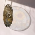thumbnail image 4 of Raccoon Stained Glass Window Hanging Sun Catcher Halloween Haning Ornament Decoration Christmas Birthday Gifts for Lover and Friends, Stained Glass Ornament 2025, Holiday, 4 of 6