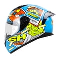 thumbnail image 1 of Casco para moto certificado Amarillo Talla L, 1 of 3