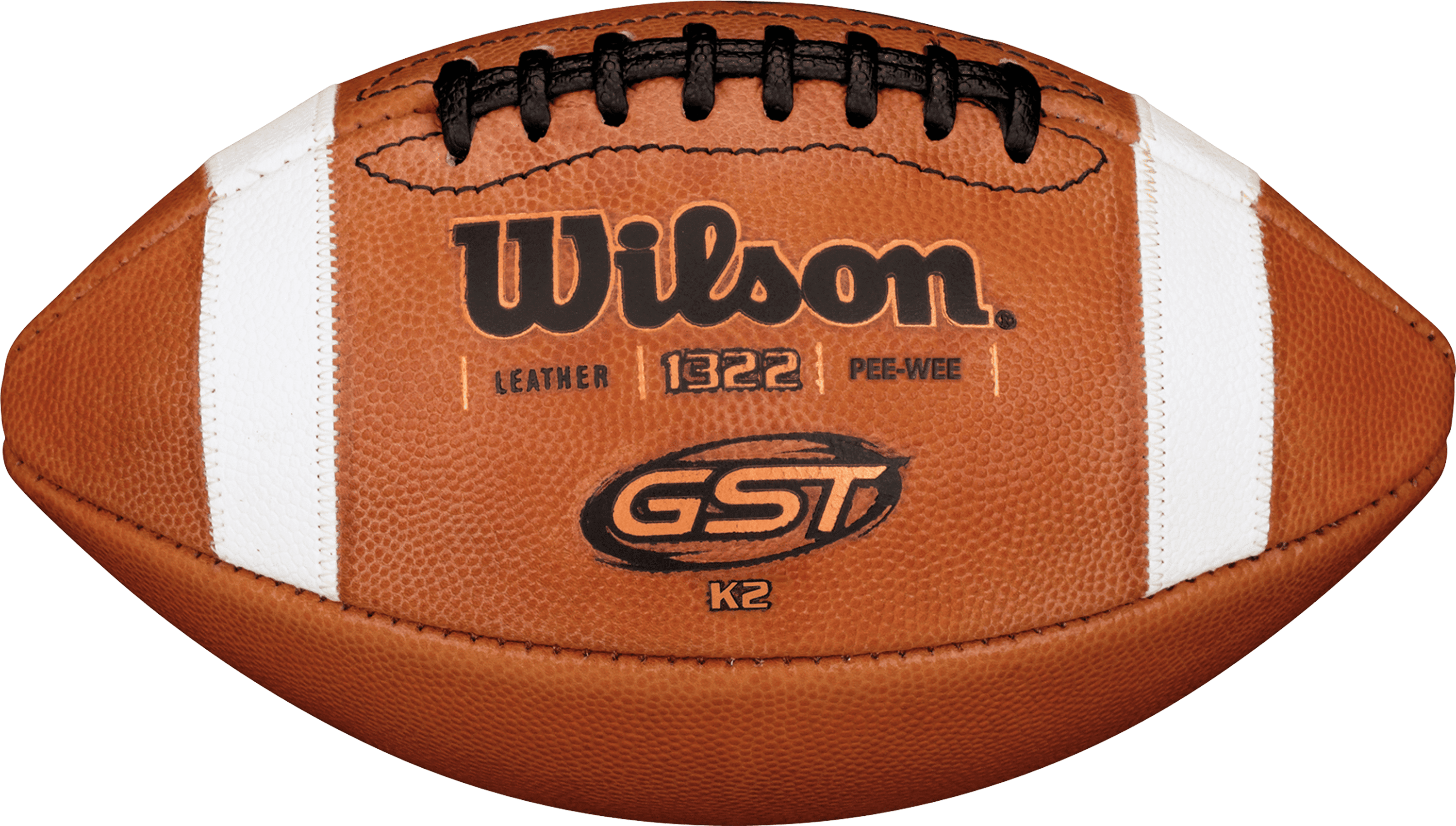 Wilson GST Prime Game Football - Light Leather, Accurate