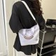 thumbnail image 4 of Bolso de moda para mujer Bolso de compras Bolsos de mano Bolso con cremallera Bolso de hombro (Blanco), 4 of 9