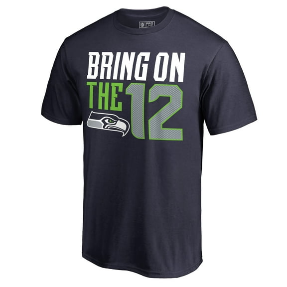 Men's Navy Seattle Seahawks Hometown Collection T-Shirt