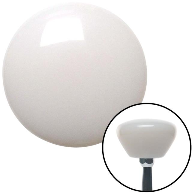 American Shifter White Retro Mushroom Shift Knob with Set Screw M16 x 1