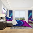 thumbnail image 3 of Designart 'Synchronicity' Modern & Contemporary Bedding Set - Duvet Cover & Shams, 3 of 4