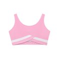 thumbnail image 4 of Yanarno Kids Girls Cami Crop Top Sleeveless Training Bra Sports Vest Sportswear Underwear Pink 8, 4 of 6