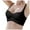 Black, variant on Riforla Women's Wireless Bra with Seamless Smooth Comfort Wirefree T Shirt Bra Womens Bras Black XL