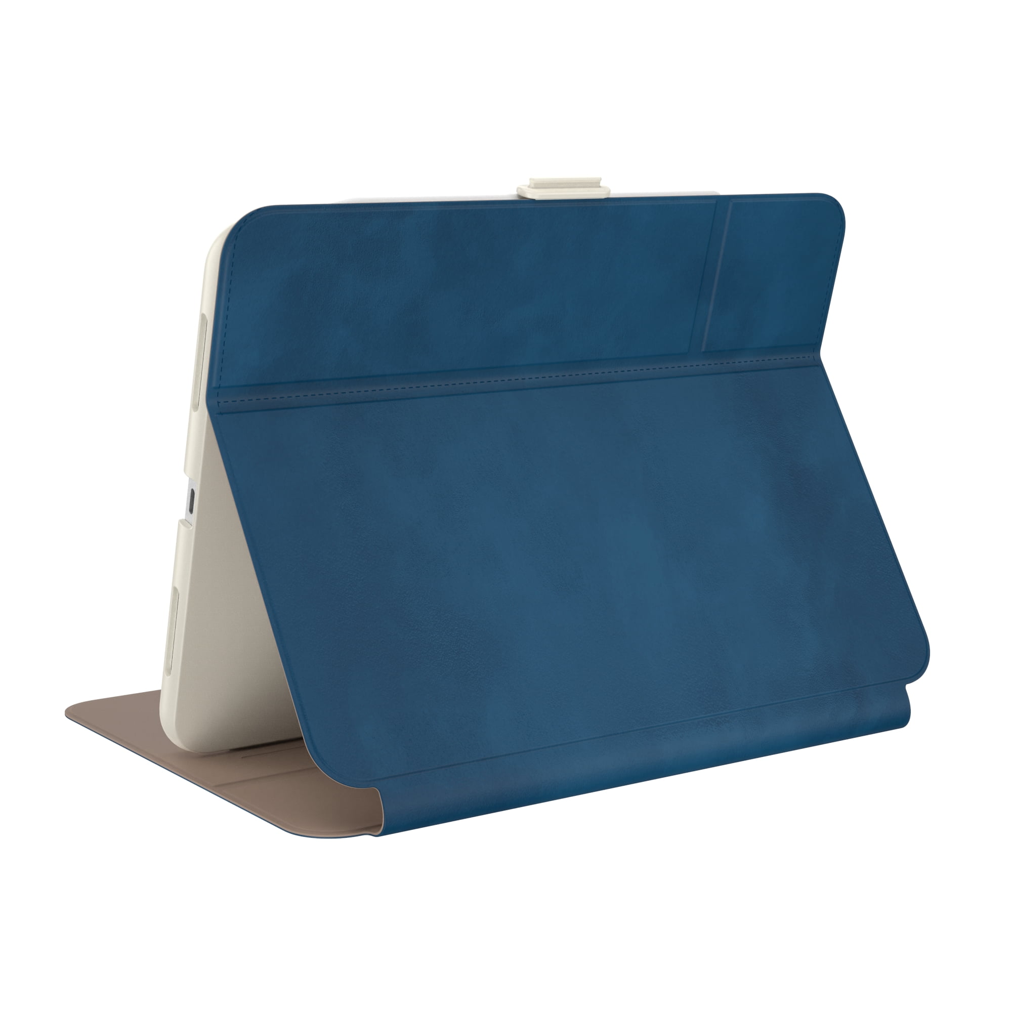 Speck Apple iPad 10.9 (10th Gen and A16), iPad Pro 11-inch (1st, 2nd, 3rd, 4th gen) and iPad Air (4th, 5th gen, M2 and M3) StyleFolio in Deep Sea Pull and Parachment