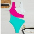 thumbnail image 4 of Birdeem Maillot de Bain une-Pièce pour Femmes, Bikini Aguichant à Taille Contrastée, 4 of 12