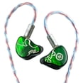 thumbnail image 1 of Auriculares IEM HiFiGo Juzear Defiant 1DD+3BA con cable, color verde, 1 of 7