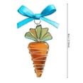 thumbnail image 2 of Handmade Stained Glass Easter Suncatcher, Bunny Carrot Egg Window Hanging Ornament, Acrylic Spring Decor, Festive Easter Gift for Home Window Decor, D, 2 of 5