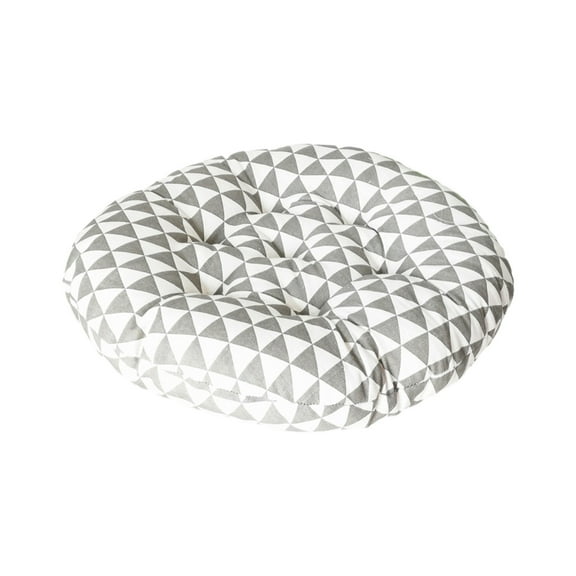IMossad Floor Pillow Cushion, Tufted Corduroy Round Seat Cushion, Outdoor Floor Pad, Meditation Cushion for Yoga Living Room Sofa Balcony, 16x16 Inch