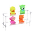 thumbnail image 2 of Clear Acrylic Display Riser Stand for Funko POP Figures Cupcake Cosmetic Perfume Doll Jewelry for Desktop Decoration Organizer, 2 of 7