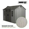 thumbnail image 6 of Lifetime Lockable DIY Polyethylene Storage Shed, 71.25 sq. ft., 10'. x 8',  Light Brown (60330), 6 of 15