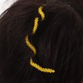 thumbnail image 1 of RENACLIPY 10Pcs Yellow Silicone Spiral Hair Perm Rods Strong Flexible Curling Rods for Hair Styling, 1 of 6