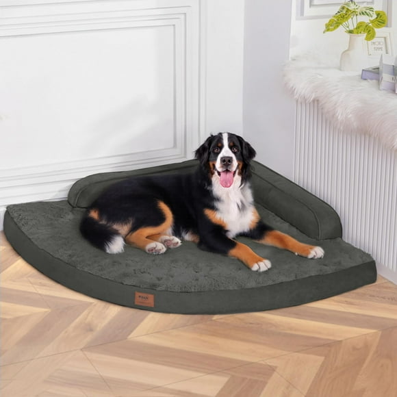 Cama para Perro MEKIY Ortopédica con Funda Removible y Lavable XXXL