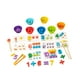 thumbnail image 4 of Juego de cuentas con clip, juego de contar y combinar, bolas de madera de arcoíris en tazas, juguetes de clasificación de colores del arcoíris para, 4 of 9