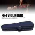 thumbnail image 4 of 4/4 Violin Case, 4/4 Violin Bag Soft Velvet Lining Lightweight with Humidity Meter for Travel, 4 of 7