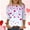 a18_Light Blue, variant on Vetsdori Womens 3/4 Sleeve T-Shirts Plus Size Valentine Blouses Summer Gifts for Girlfriend Casual,Crew Neck Cute Tops for Junior Graphic