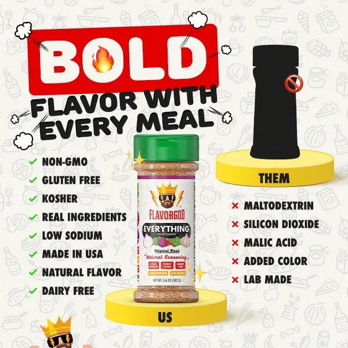 FlavorGod Everything Seasoning