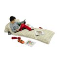 thumbnail image 3 of Abstract Floor Pillow Lounger Cover, Funky Molecule Like with Circles and Dots Science Lab Theme, Nap Mat Printed Fabric Case for 5 Pillows, 88" x 36", Orange Grey Pale Blue, by Ambesonne, 3 of 5