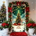 thumbnail image 4 of ToyKingdee Elastic Christmas Front Door Cover, Holiday Door Banner for Photography Background, Xmas Party Photo Booth and Home Decor, 4 of 6