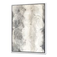 thumbnail image 1 of Cercles Gris I - Toile Encadrée Moderne et Contemporaine, 1 of 3