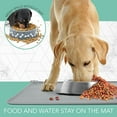 thumbnail image 6 of Prime Pets Silicone Dog Food Mat, Pet Placemat for Dogs and Cats, Waterproof, 18.5x12 in, 6 of 7