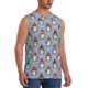 thumbnail image 2 of Balery Snowflake Christmas gnome Camisetas sin mangas para hombre, absorbe la humedad y protege contra el mal olor.-X-Large, 2 of 7