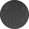 thumbnail image 1 of Ahgly Company Indoor Round Abstract Gray Contemporary Area Rugs, 3' Round, 1 of 1