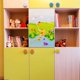 thumbnail image 3 of Juego de 5 pomos coloridos para puerta de armario, tirador redondo de cerámica de 38 mm, bonito juego de pomos para puerta de armario de cocina, pomos para puerta de muebles para niños, dormitorio, ho, 3 of 5