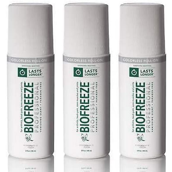 Biofreeze Professional Roll On 89ml (3 Pack)