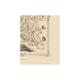 thumbnail image 3 of Historic Map - Russia European - Tallis 1851 - 23 x 28.45 - Vintage Wall Art, 3 of 5