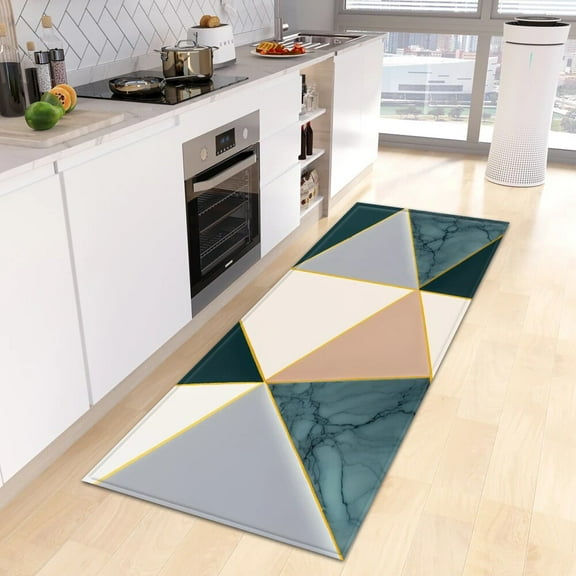 Geometry Kitch Foot Mat Home Hallway Entrance Doormat Living Room Kids Bedroom Floor ration Carpet B