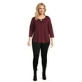 thumbnail image 2 of RealSize Women's Plus Size Pull On Ponte Pants, 2 of 5