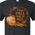 thumbnail image 4 of Inktastic I Love Fall Most of All Colorful Autumn Leaves T-Shirt, 4 of 5