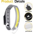 thumbnail image 3 of 2 Pack Rechargeable LED Bracelet, 3 Modes d'Éclairage, pour le Jogging, la Course de Nuit, l'Alpinisme, Imperméable à l'Eau, 3 of 5