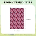 thumbnail image 4 of Lsque Rose Flowers Premium Golf Towel - Ultra Absorbent and Quick Drying Microfiber Towel with Carabiner - Gift for Men -24" X 16", 4 of 8