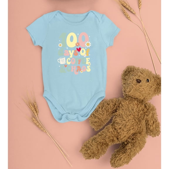 Bella Canvas Fun 100 Days Baby Bodysuit