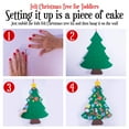 thumbnail image 4 of Felt Christmas Tree for Toddlers - 37.5 x 27.5 Inches DIY Felt Christmas Tree for Kids with 33 Ornaments - Kids Christmas Tree Wall Hanging Home Decoration, 4 of 6