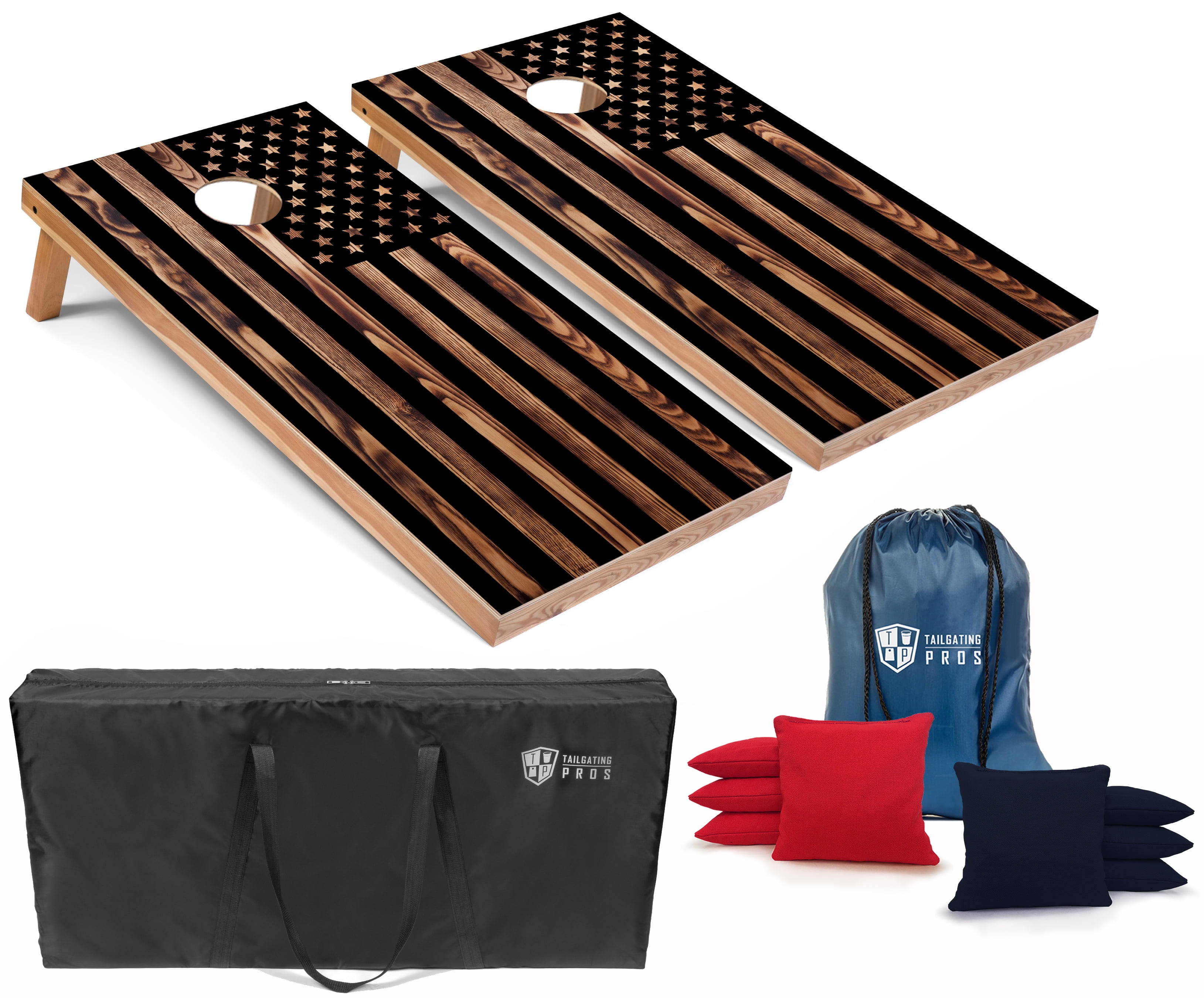 Tailgating Pros 4'x2' Cornhole Boards W Carrying Case 8