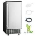 thumbnail image 2 of Simzlife 80lbs/24H Undercounter Commercial Ice Maker, Freestanding/Built-In Ice Machine with Clear Cube, 2 of 12