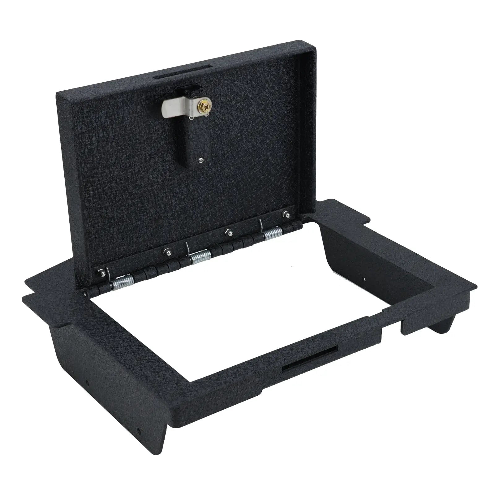 Center Console Safe Gun Safe, WASAI Premium In-vehicle Console Gun Vault Lockbox Compatible with Dodge Ram TRX 2021-2024, for Dodge Ram Rebel GT 2022-2024 4-digit lock with key.
